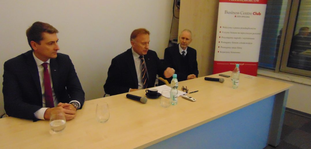 O Konstytucji dla Biznesu w Opolu. Marek Goliszewski, prezes BCC na spotkaniu z przedsiębiorcami