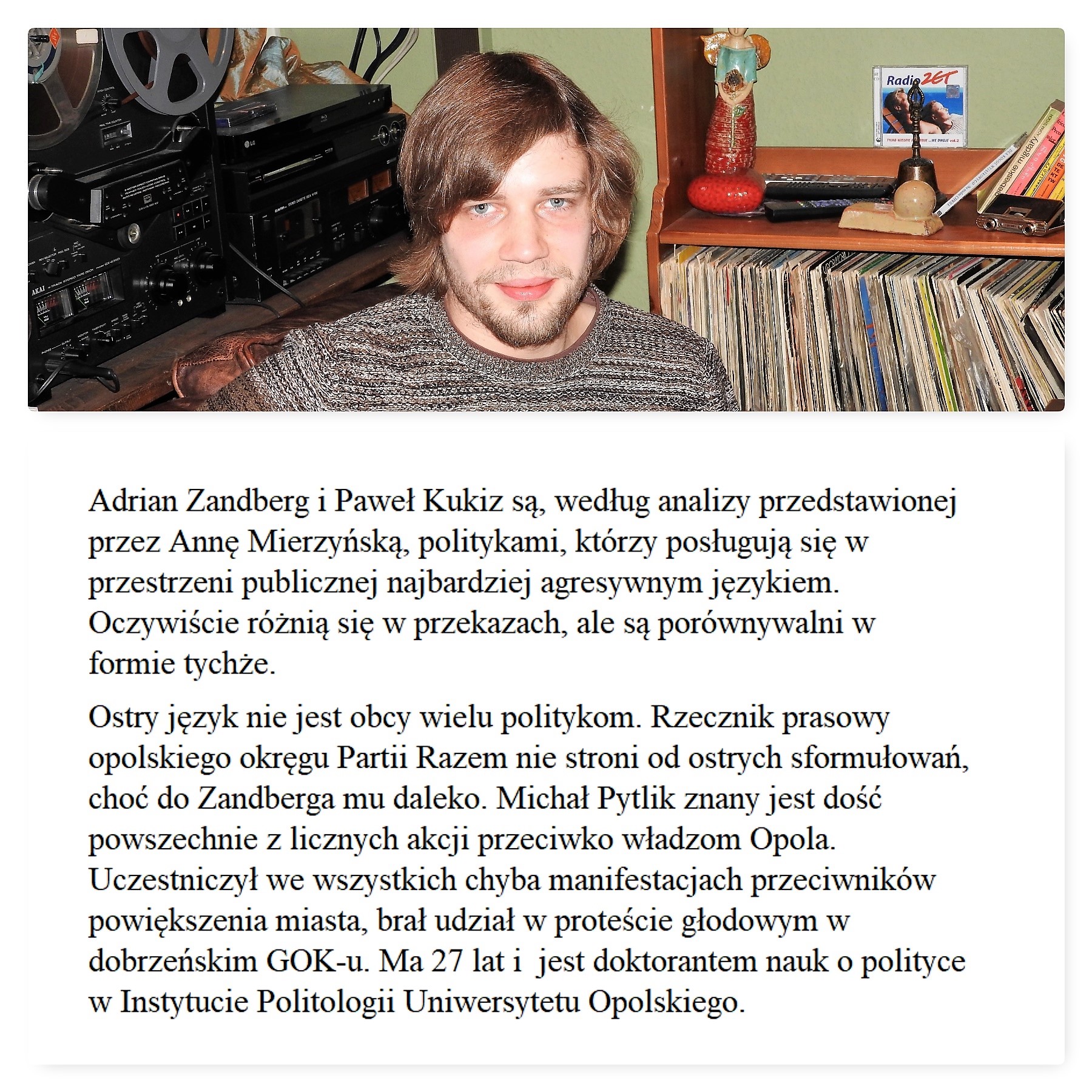 Na tropie Wiśniewskiego &#8222;oszczędności w gospodarowaniu prawdą&#8221; – rozmowa z Michałem Pytlikiem