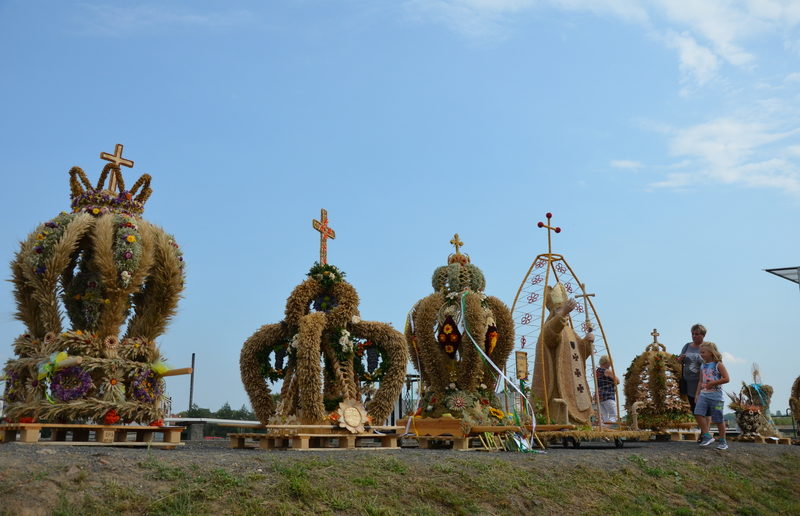 Dożynki w Skarbiszowie