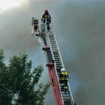 Pożar wysypiska w Dąbrowie