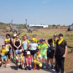 Wycieczka do Parku Nauki i Rozrywki w Krasiejowie dla dzieci z Dąbrowy
