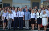 Burmistrz Niemodlina z wizytą w partnerskim mieście Dolina
