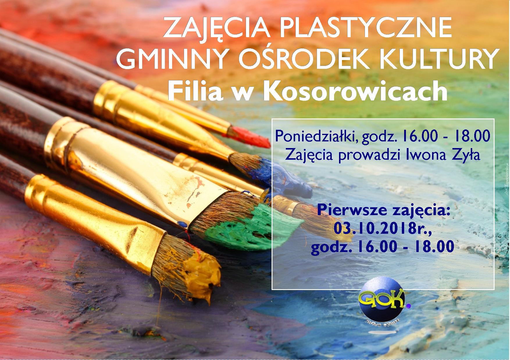 Zajęcia plastyczne w Kosorowicach