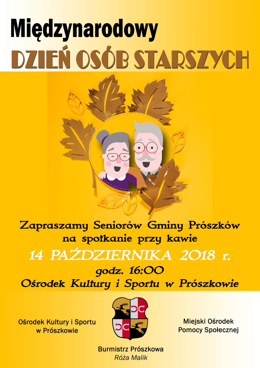 Międzynarodowy Dzień Osób Starszych w Prószkowie