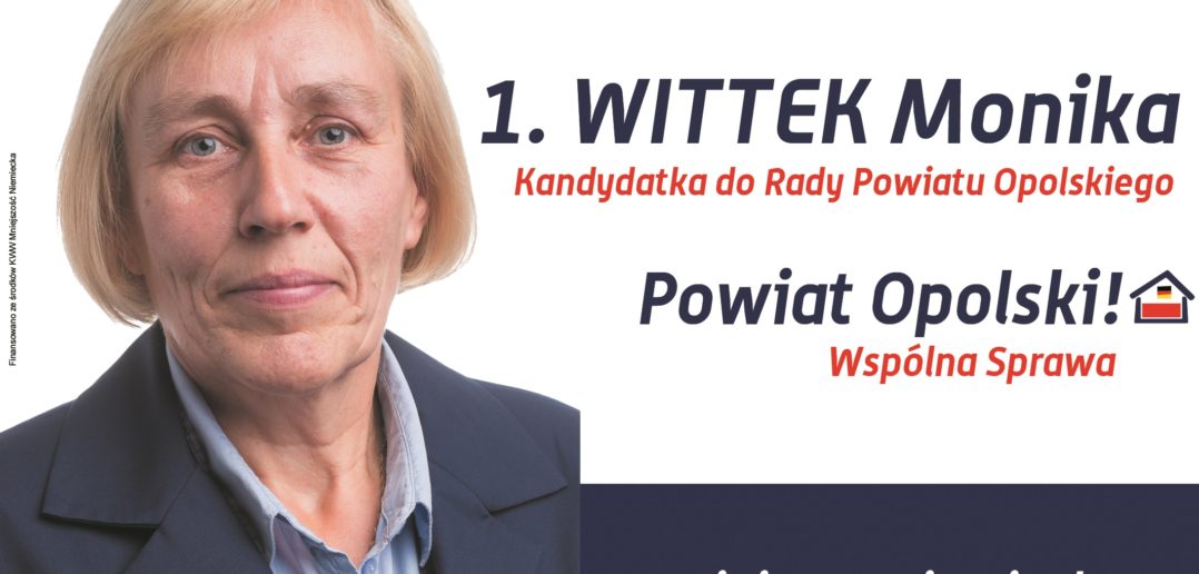 Kandydatka do powiatu opolskiego: Monika Wittek