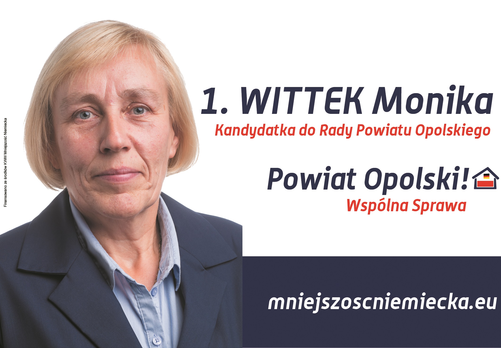 Kandydatka do powiatu opolskiego: Monika Wittek