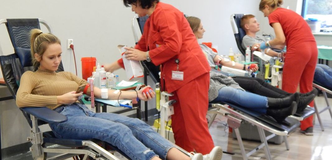 Studenci Politechniki Opolskiej zebrali 84 litry krwi
