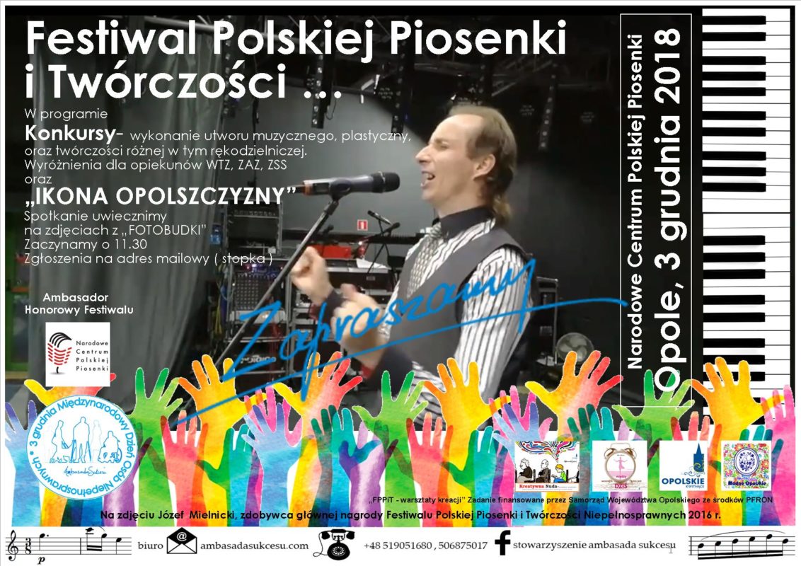 Festiwal Polskiej Piosenki i Twórczości startuje 3 grudnia!
