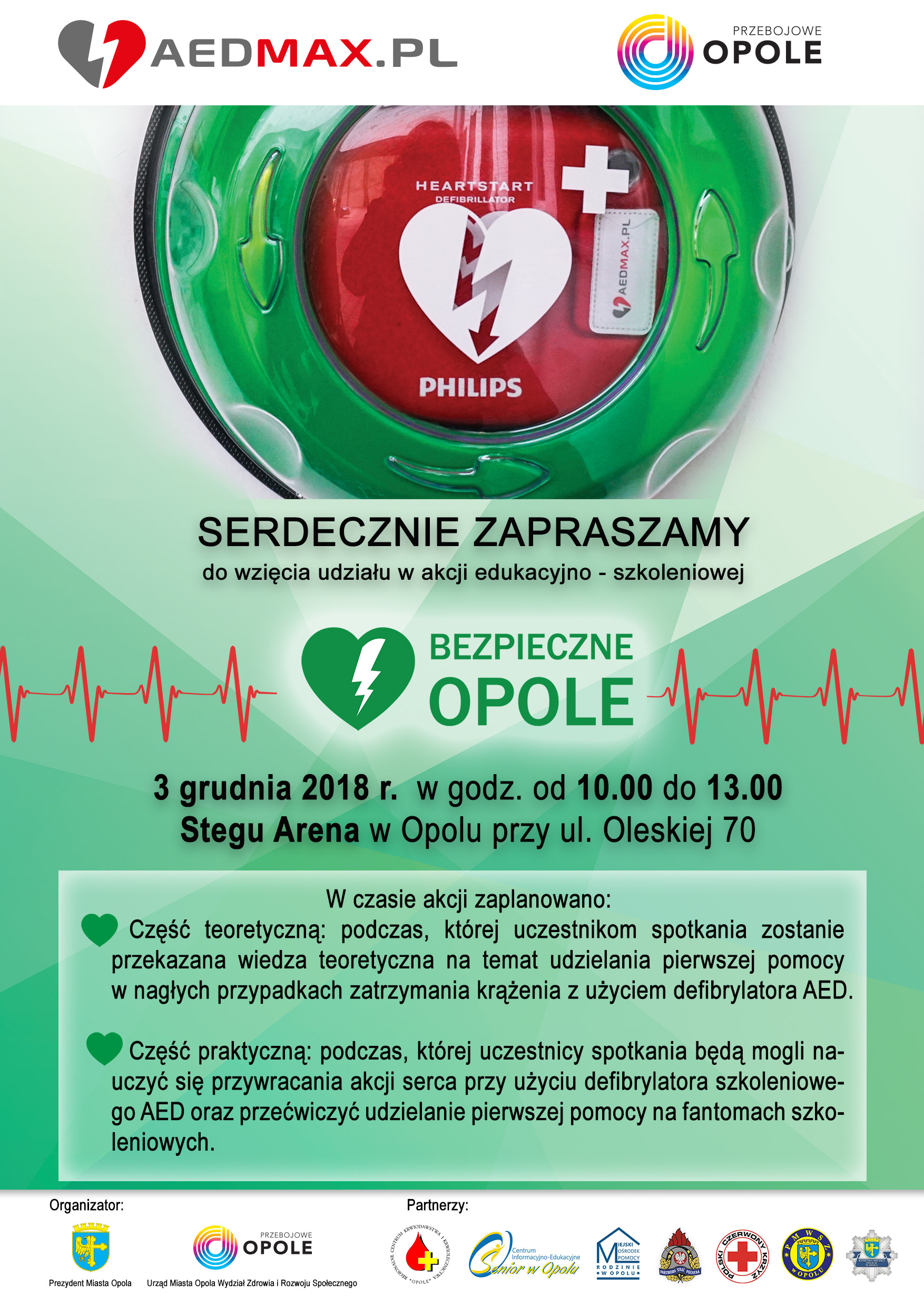 Uratuj komuś życie &#8211; &#8222;Bezpieczne Opole&#8221;