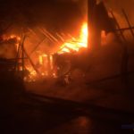Pożar pomieszczeń gospodarczych w Popielowie [GALERIA]