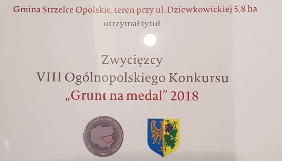 Opolskie nagradzane &#8211; Strzelce Opolskie mają „Grunt na medal”
