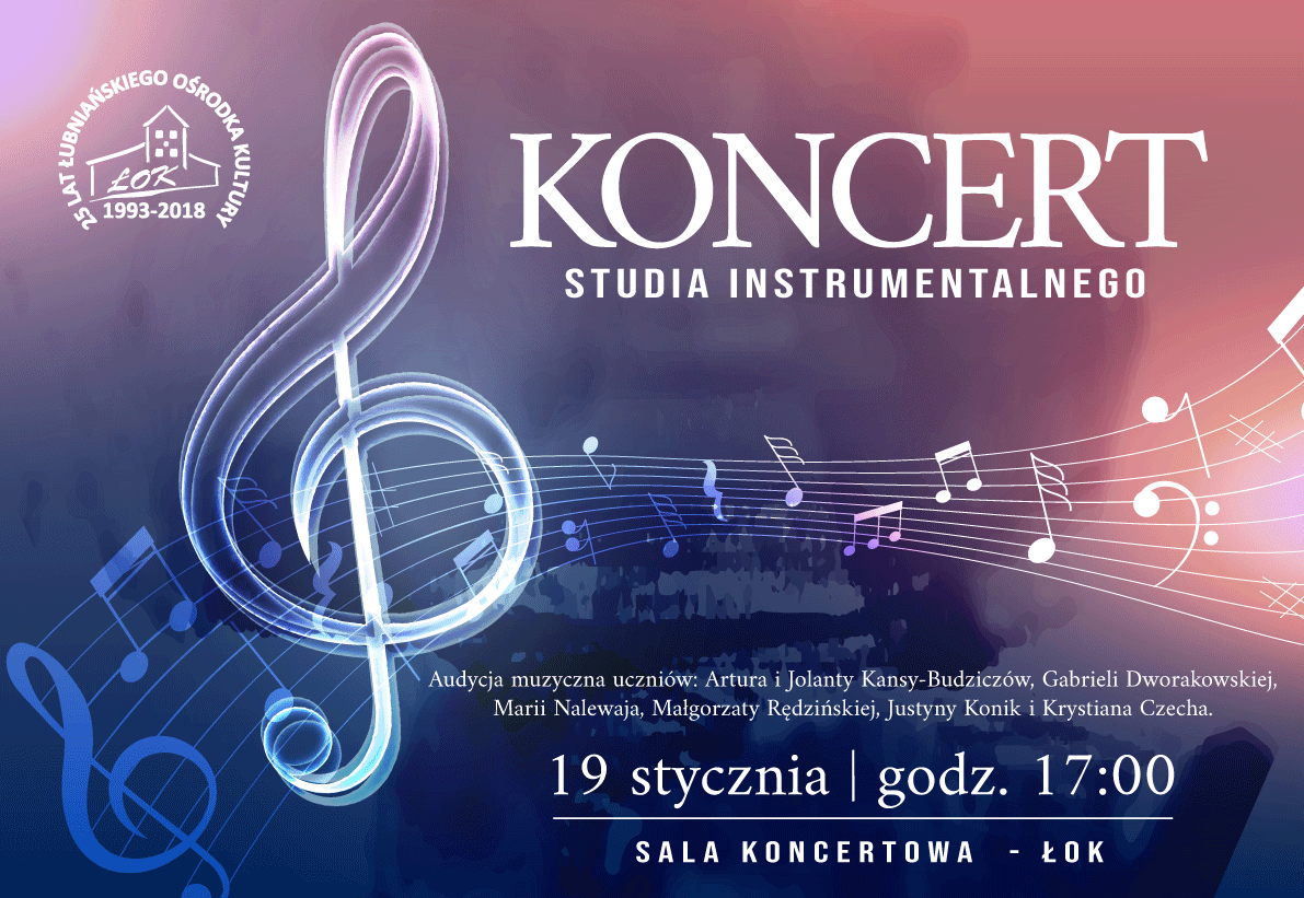 Koncert Studia Instrumentalnego w Łubnianach
