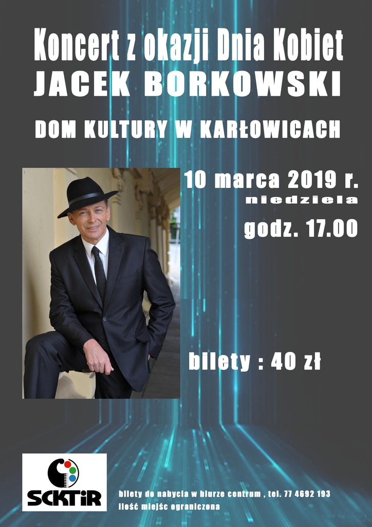Koncert Jacka Borkowskiego w Karłowicach