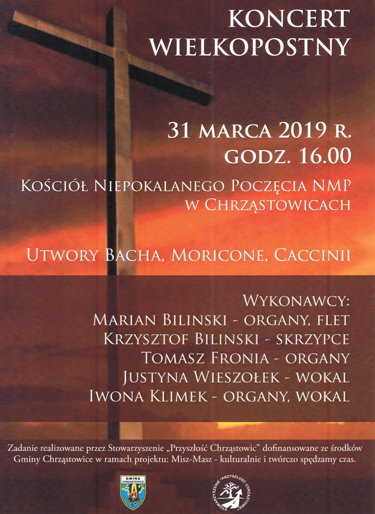 Koncert Wielkopostny w Chrząstowicach