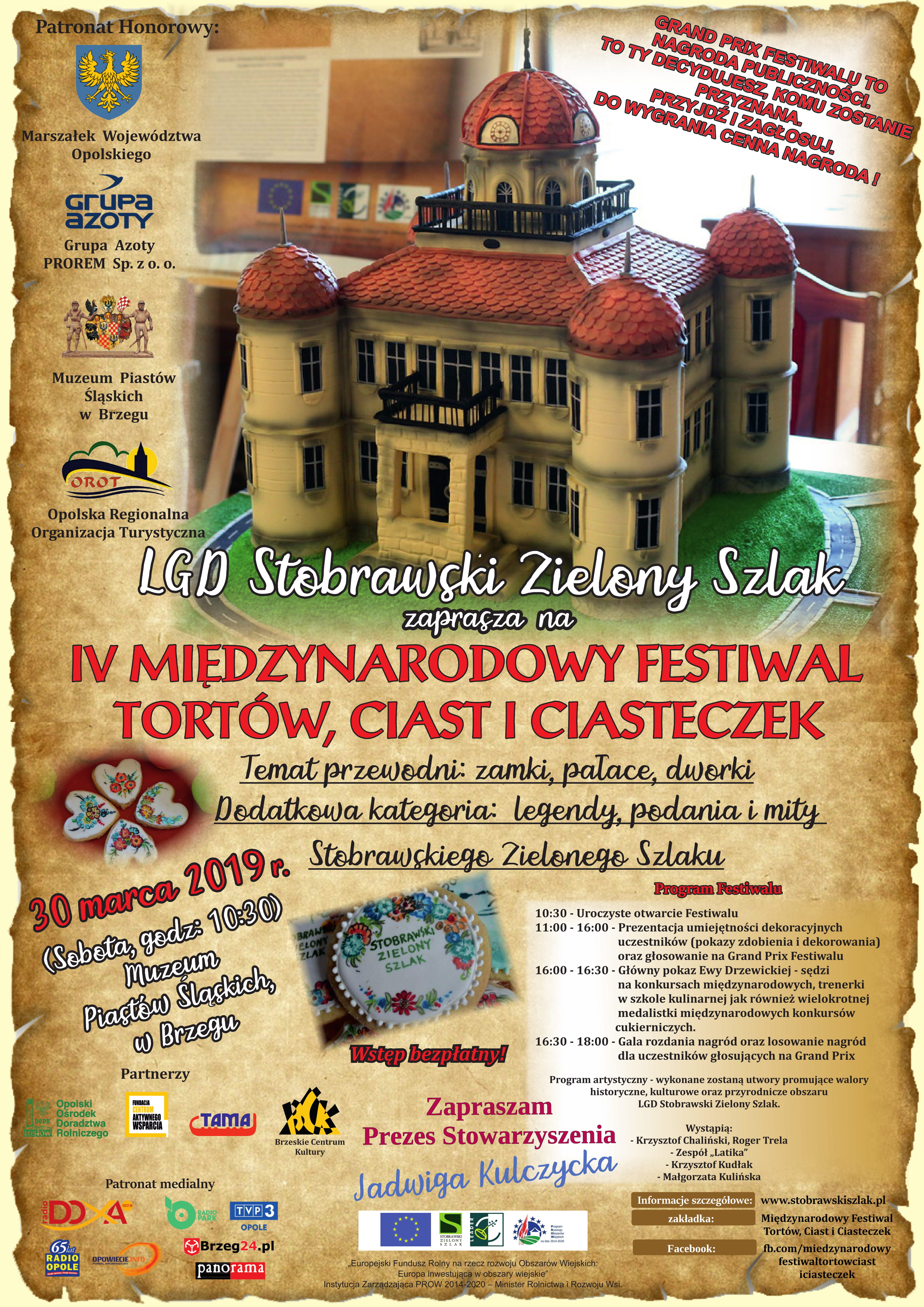 IV Międzynarodowy Festiwal Tortów Ciast i Ciasteczek w Brzegu