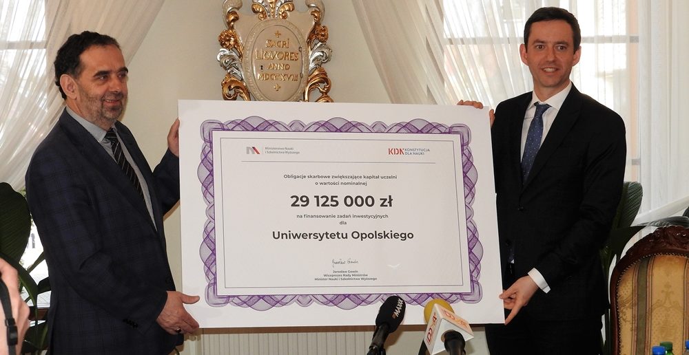 Uniwersytet Opolski bogatszy o blisko 30 milionów złotych