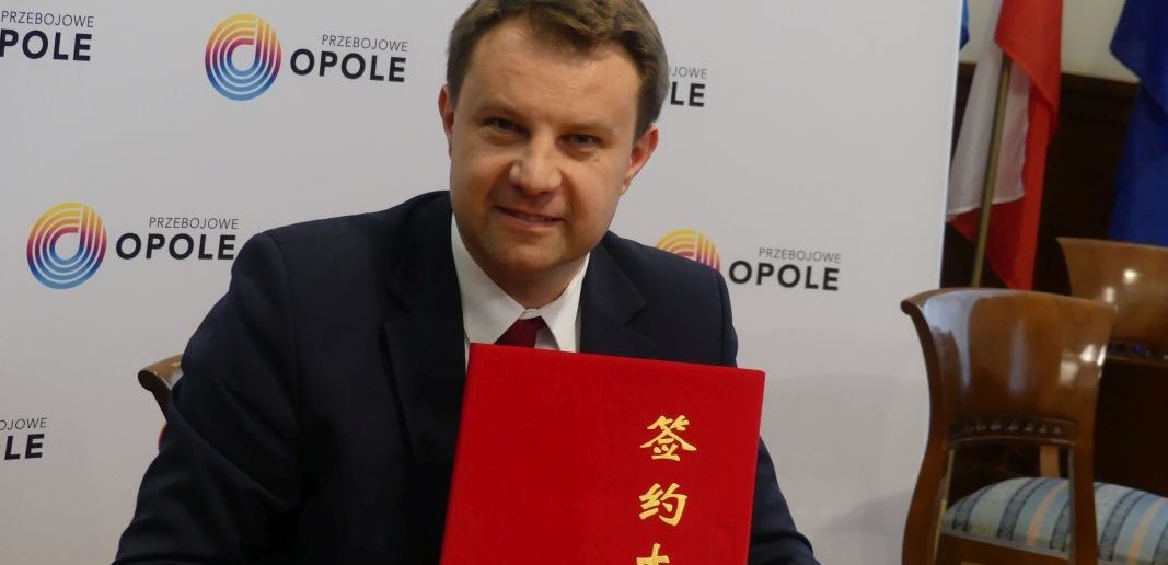 Chińska firma Hongbo zainwestuje za 800 mln zł w Opolu? Prezydent podpisał list intencyjny