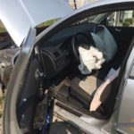 Wypadek samochodowy w Popielowie [ZDJĘCIA]