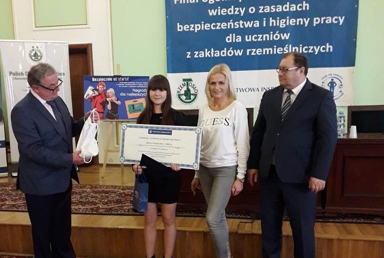 Katarzyna Szemainda wicemistrzynią Polski w konkursie BHP