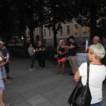 Wolni Ludzie z Opola nie zasypiają gruszek w popiele. Kilkanaście osób znów w piątek było przed sądem