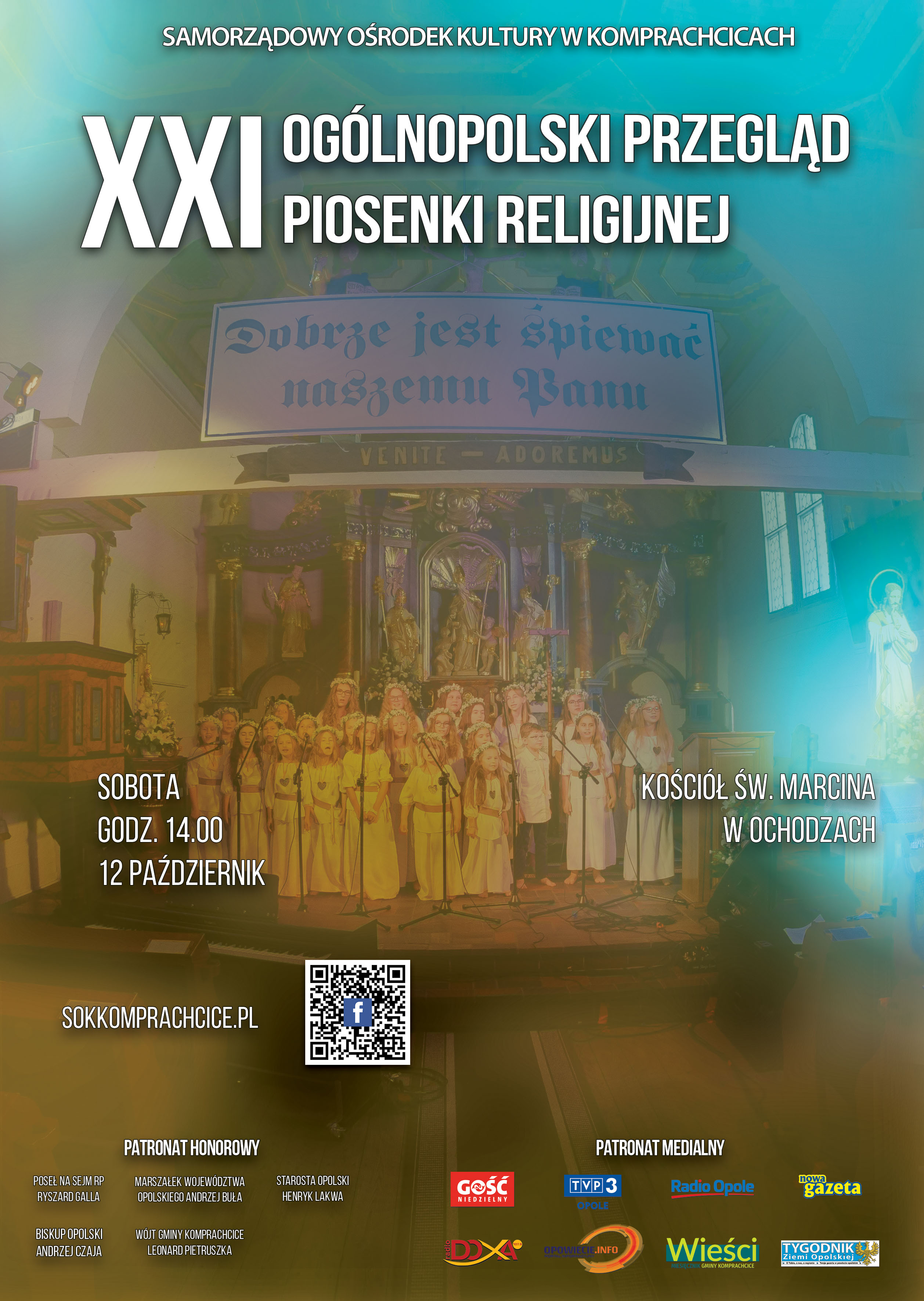 XXI Ogólnopolski Przegląd Piosenki Religijnej w Komprachcicach