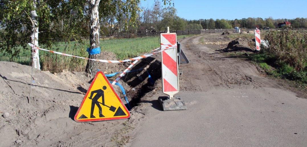 Trwają remonty dróg w gminie Popielów