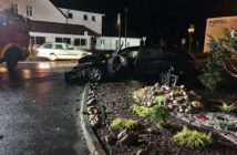 Wymuszenie pierwszeństwa na skrzyżowaniu w Popielowie [ZDJĘCIA]