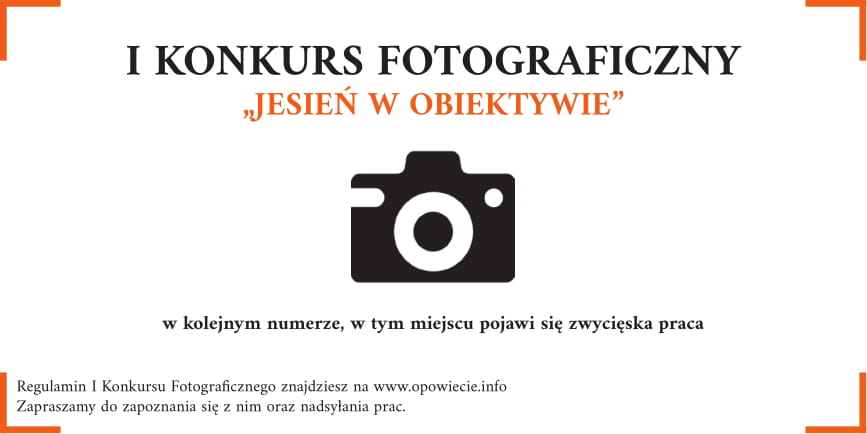 I Konkurs Fotograficzny „Jesień w obiektywie”. Sprawdź regulamin i wysyłaj zdjęcia!