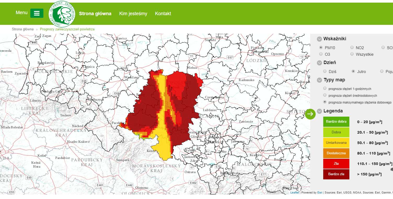 Dzisiaj i jutro powietrze w Opolu i na Opolszczyźnie będzie bardzo złe – ostrzega Opolski Alarm Smogowy
