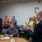 Gerard Kasprzak ostro skrytykował władze gminy Dobrzeń Wielki i nie przyjął podziękowań za swoją pracę [GALERIA, AUDIO]