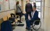 Wyjątkowa obrona na politechnice. Michael Jonek stworzył aplikację dla osób niepełnosprawnych