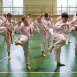Karatecy z dobrzeńskiego klubu „Ari” zdawali egzamin pod okiem wicemistrza świata [GALERIA]