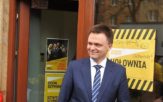 O wszystkich skandalicznych zachowaniach obecnej władzy mówił podczas dzisiejszego briefingu w Opolu Szymon Hołownia