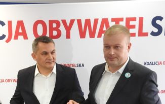 Zembaczyński i Kostuś żądają wyjaśnień. W tle strajk przedsiębiorców