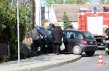 Popielów. Wymuszenie pierwszeństwa na skrzyżowaniu na ul. Wolności