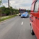 Kolizja samochodów w Opolu-Chmielowicach