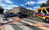 Wypadek na ulicy Plebiscytowej w Opolu. Sprawca miał blisko dwa promile