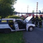 Zderzenie aut na ulicy Norweskiej w Opolu. Jedna osoba ranna