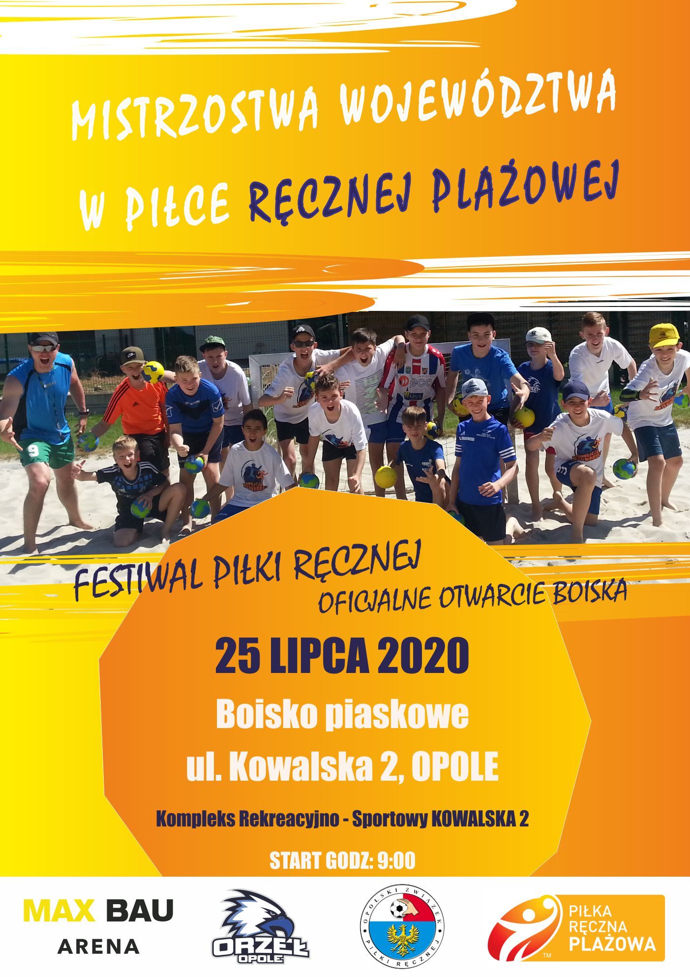 Pierwsze w historii mistrzostwa województwa opolskiego w piłce ręcznej plażowej