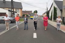 Otwarcie drogi w gminie Popielów