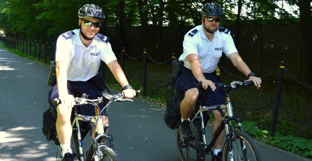 Kluczbork. Policjanci na rowerach patrolują miasto