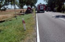 Wypadek na DK94. Ciężarówka zderzyła się z samochodem osobowym