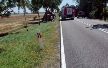 Wypadek na DK94. Ciężarówka zderzyła się z samochodem osobowym