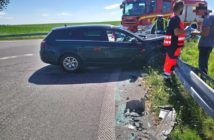 Trzy osoby zostały ranne w wypadku na obwodnicy Białej