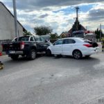 Kolejny wypadek w Wawelnie. Zderzyły się dwa samochody