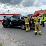 Kolejny wypadek w Wawelnie. Zderzyły się dwa samochody