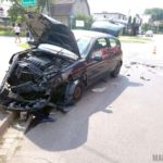 Opole. Ciężarówka zderzyła się z dwoma samochodami osobowymi
