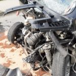 Groźny wypadek w Tarnowie Opolskim. Zderzenie trzech samochodów