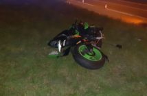 Zderzenie motocyklisty z osobówką na obwodnicy Opola