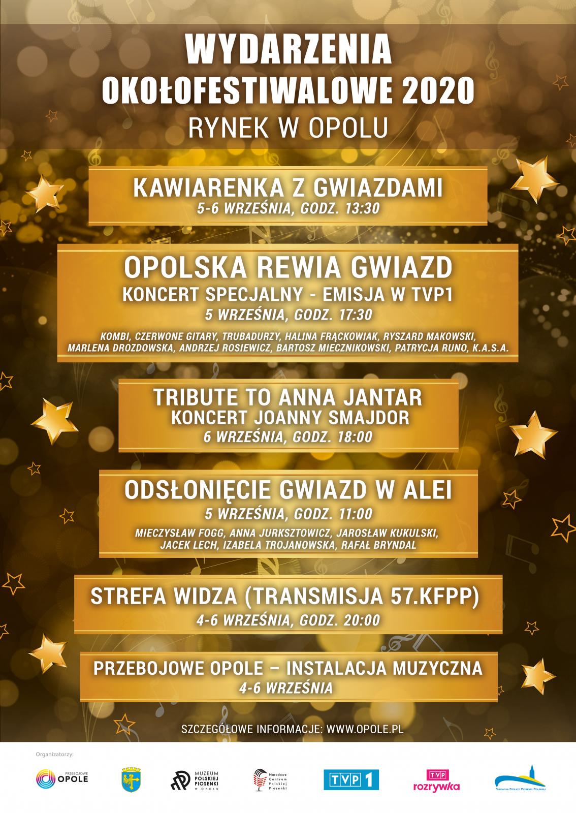 Kawiarenka z Gwiazdami na Rynku w Opolu. Co się będzie działo w weekend?